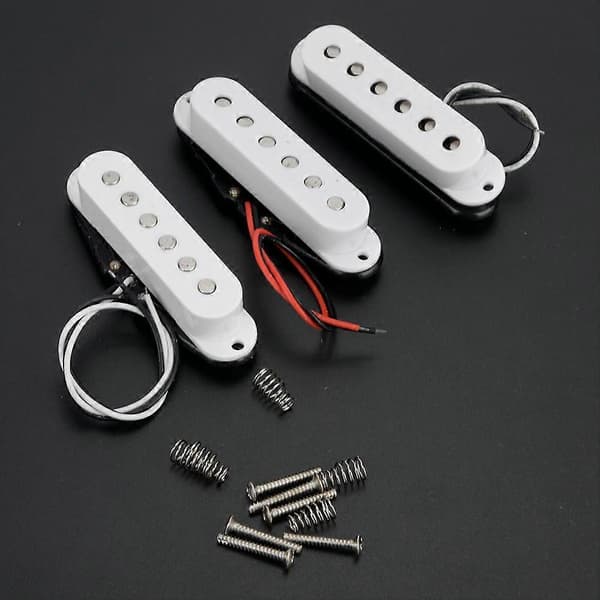 3 stk. Neck Single Coil Pickup-sett for elektrisk gitar