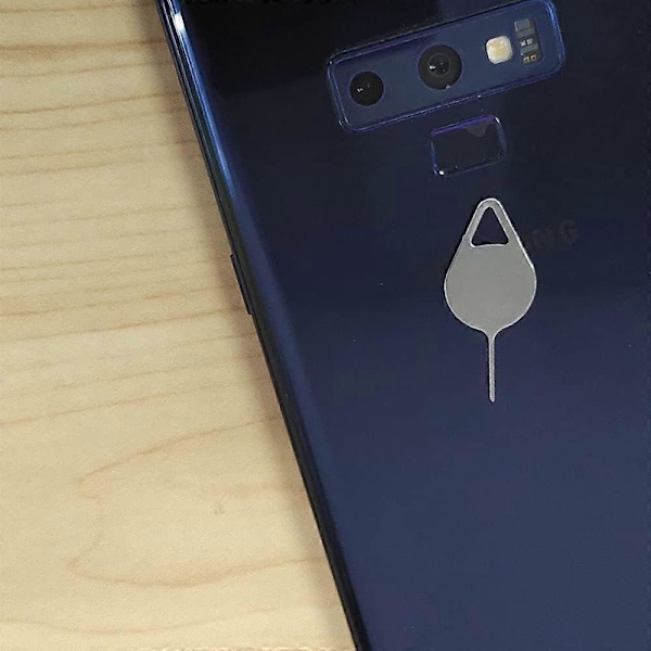 6 stk. SIM-kort skuffepinne utløser fjerningsverktøy nålåpner utløser for Samsung Galaxy Note8 Note9 Note10 Plus