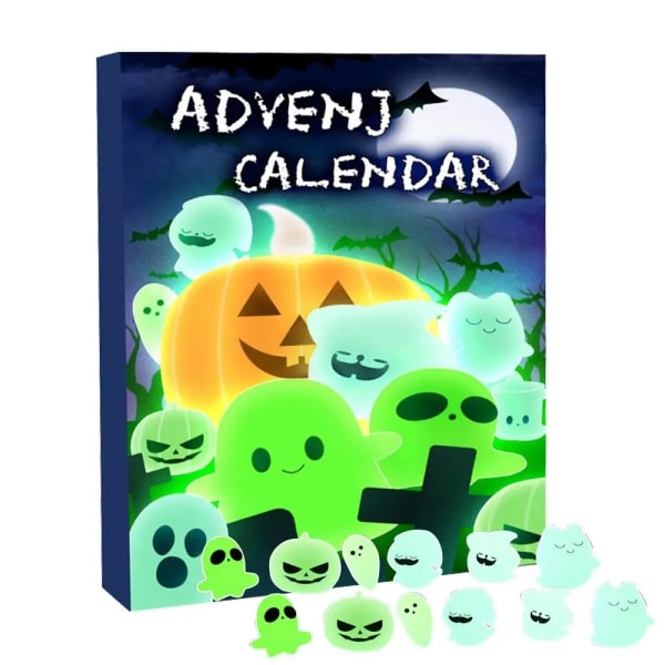 Glow In The Dark Adventskalender 2023 Universelle overraskelsesgaver Dyre-adventskalendere Holdbar 2023 Legetøj til børn adventskalender