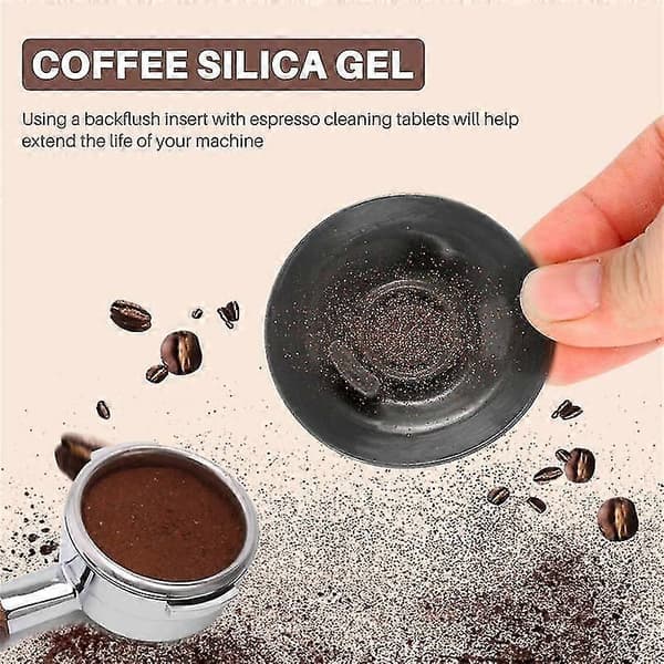 Espresso Rensesæt Disc til Espressomaskiner - 54mm Backflush Tabletter til Espressomaskine Tilbehør