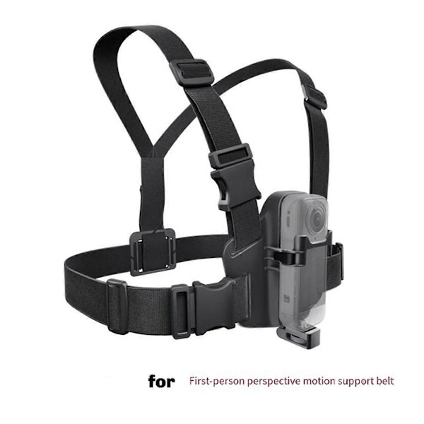 För X5 Bröstremfäste Justerbar Säker Sele för Actionkameror Perfekt för Äventyr