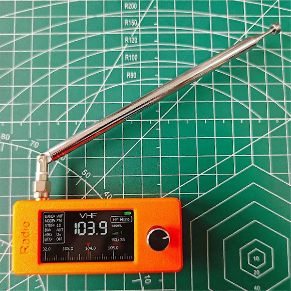 SI4732 0.5-108mhz Kannettava Radio LSB USB AM FM FM/AM Radio 2kpl Antennilla Kaikkien Aaltojen Radio Vastaanotin