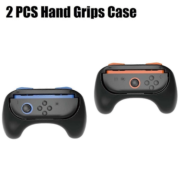 2 STK Håndgreb Etui til Switch 2 Controller Gamepad Håndtag Håndgreb Spilhåndtag Håndgreb Etui