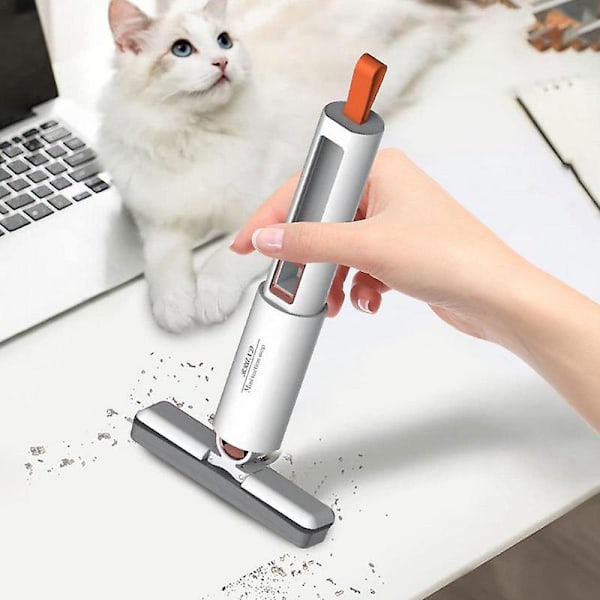Mini Cleaning Mop Mini Cleaning Pöytämoppi Mini Lazy Käsinpesuvapaa Vahva imukykyinen Moppi Autotasolle Olohuone Kylpyhuone