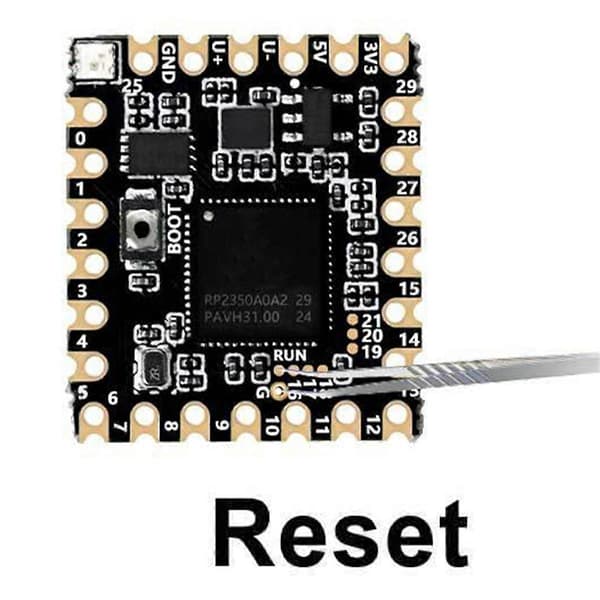 RP2350-Core-A for Raspberry Pi Pico 2 Stempelhull Utviklingskort