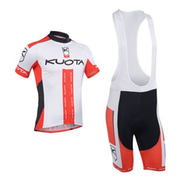 2022 Nytt KUOTA Team Cycling Kit Herre Sommer Outdoor Bike Competition Klær skinsuit Bib 9d Gel Shorts Ciclismo ropa de hombre 3 3XL