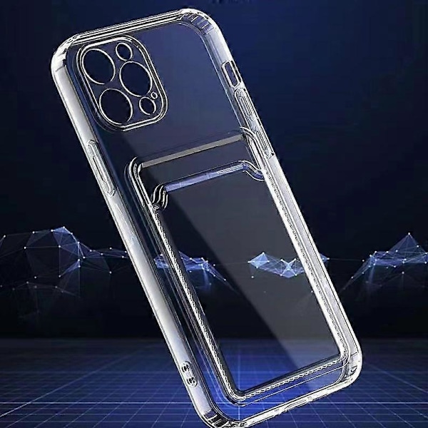 Silikon Kompatibel med iPhone 13 Deksel, Kortholder Kamerabeskyttelsesdeksel, Kortspor Deksel Myk Lommebok Telefondeksel for Jenter Kvinner-Krystall, 4 stk