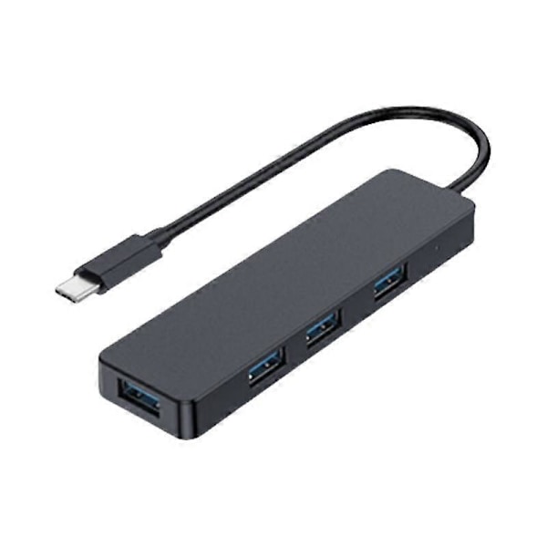 1 Styck ABS 4-i-1 Adapter, Svart, 10.9*3*1 cm