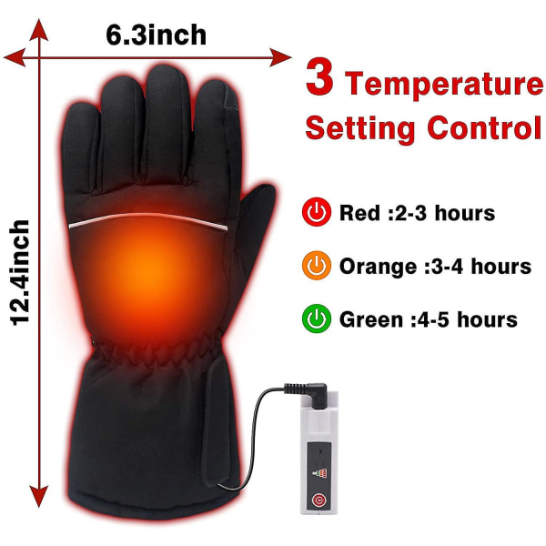 Elektriska uppvärmda handskar för artrit händer kallt väder handskar hålla varma presenter