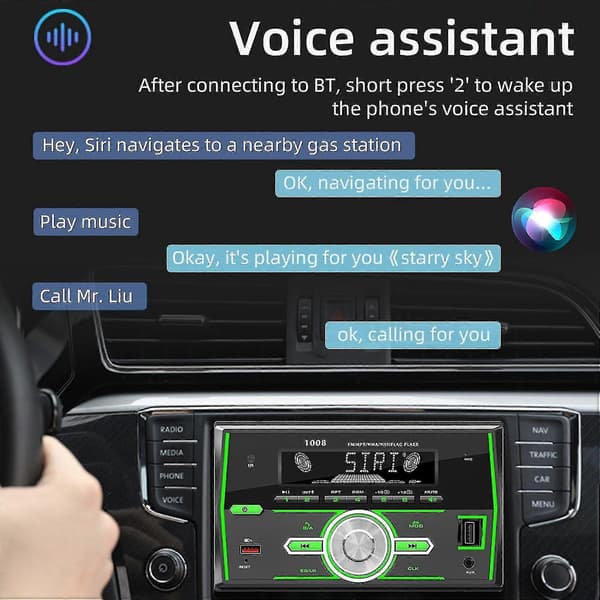 2 Din Autoradiot Autostereo Bluetooth Mp3-soitin Autoihin