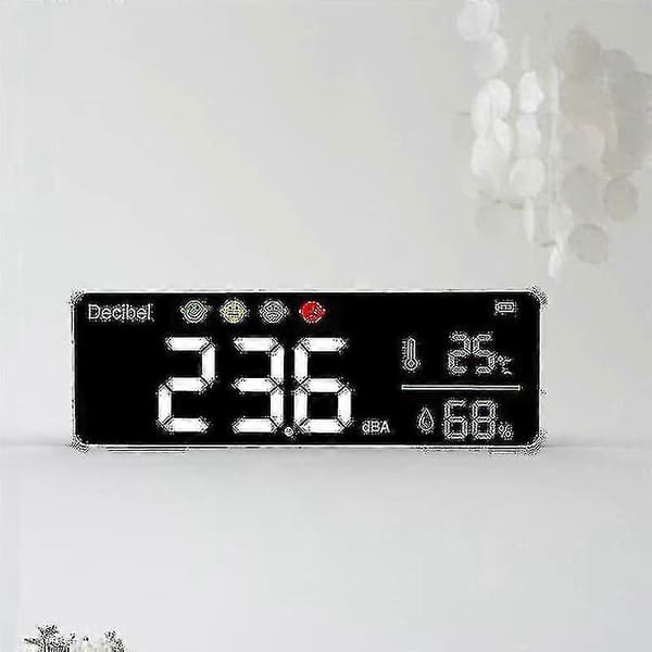 Dm1306d Digital Decibel Sound Meter Smart Wall Mounted Noise Detector(,)
