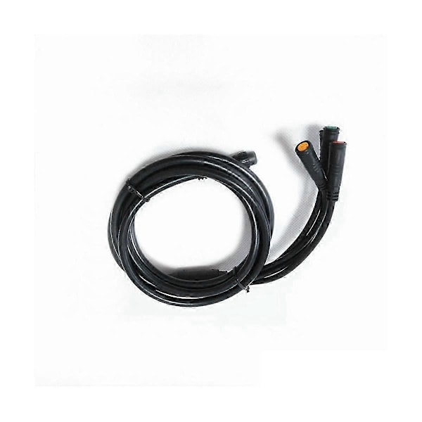 E-sykkel 1T4 E-sykkel Skjøteledning Kabel Vanntett Kobling for Elektrisk Sykkel Bremse Display Thro