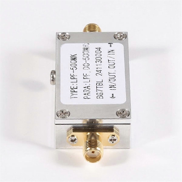 LPF-500MK LC Alipäästösuodatin DC-500MHz, SMA-liittimellä