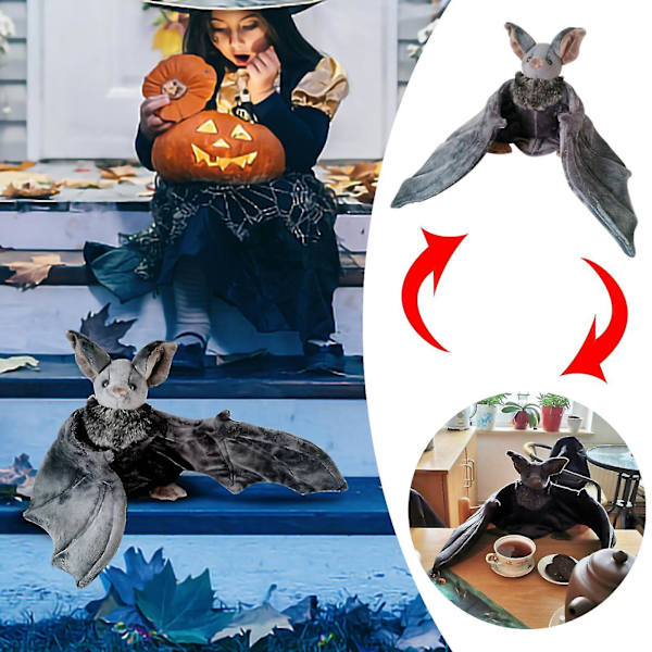 Halloween plysj flaggermus utstoppede dyr Bashful leker lodne gaver til barn