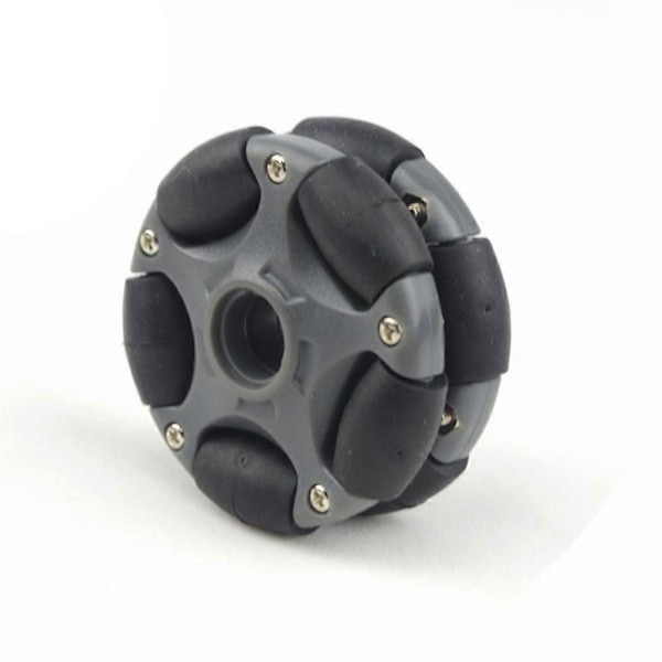 2 kpl 58 mm muovinen Omni-pyörä robotti-servomoottorille Omni-pyörä 14135