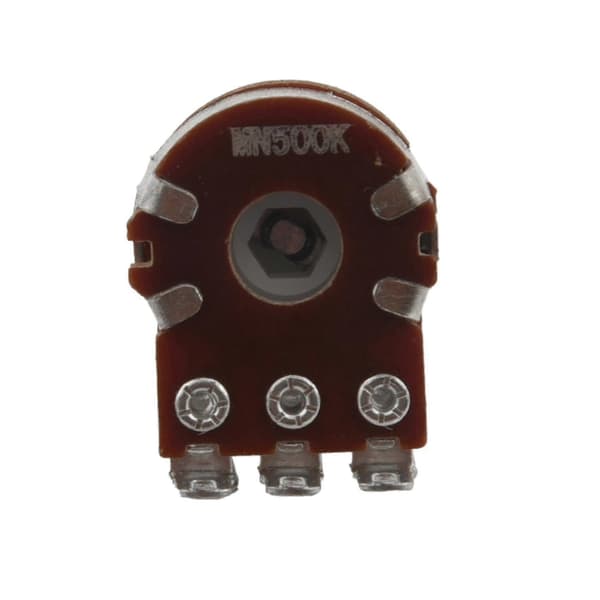1st MN500K Dubbel Blend Balans Potentiometer (POT) Gitarr Bas Volym Tonkontroll Brytare