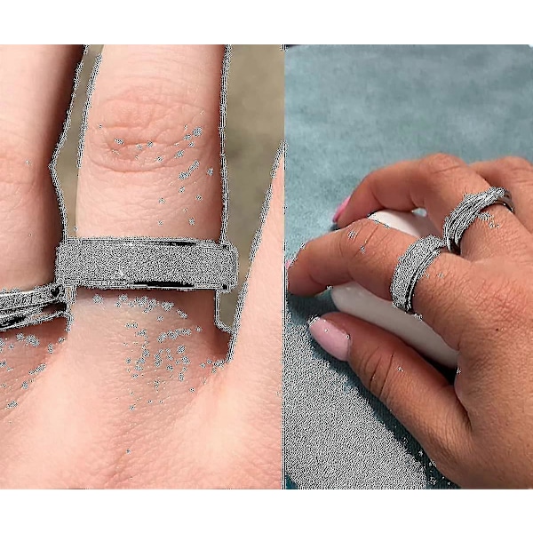 Fidget Ringe Angst Ring Til Kvinder Spinner Ring Til Angst Fidget Angst Ring Fidget Ring Spinner Ring