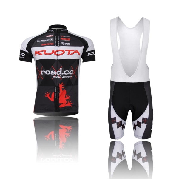 2022 Nyt KUOTA Team Cycling Kit Mænd Sommer Outdoor Bike Konkurrence Tøj skinsuit Hagesmæk 9d Gel Shorts Ciclismo ropa de hombre 5 XL