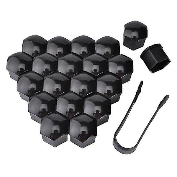 20 stk. 17 mm hjulmutter bolt hode deksel beskyttende bolt caps beskytter bolt