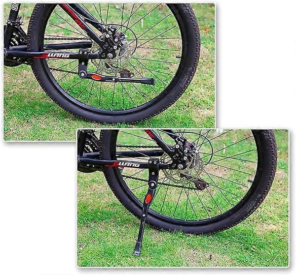 Justerbart Cykelstöd Aluminium Bakre Sidostöd för Cyklar