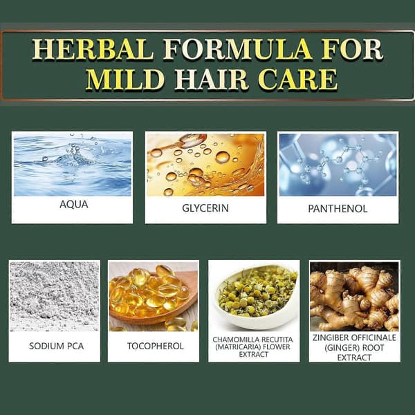 1-6PCS JAYSUING Ingefära Hårväxtolja 30ml Återväxt 7 dagar Ingefära Groddserum för Närande Hår Multicolor 2PCS