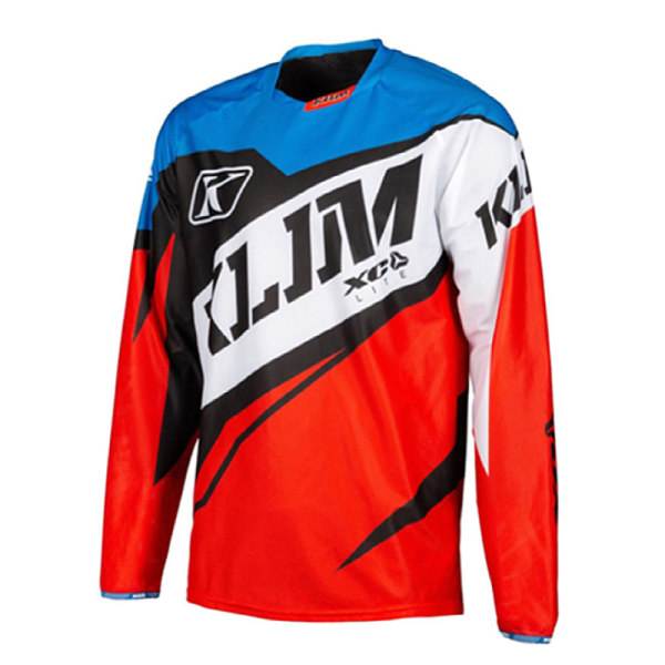 Sommar FOX mountainbike terrängdräkt MTB lång T-shirt XXXL
