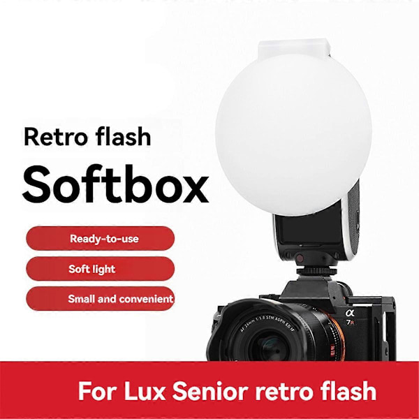 Til Lux Senior Speedlite Flash Diffuser Soft Box Etui