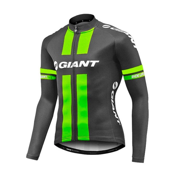 2023 kevään pitkähihainen set GIANT Mtb Polkupyörävaatteet Pyöräily Maillot Ropa Ciclismo Miesten Pyöräilyvaatteet Pyöräily Army Green L