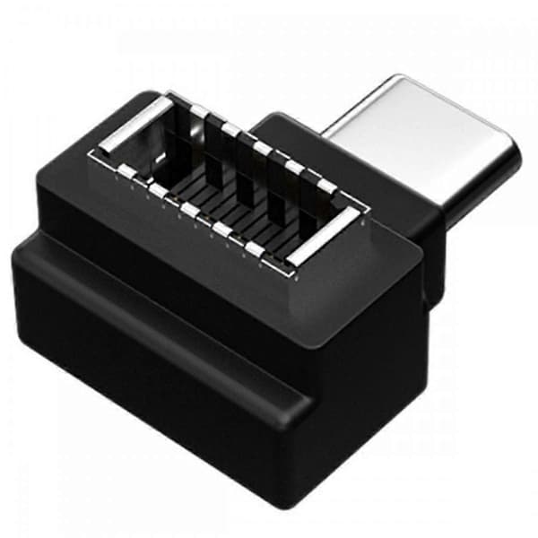 Kabeladapter Kontakt Typ C Hane till Typ E Hona Kabeladapter