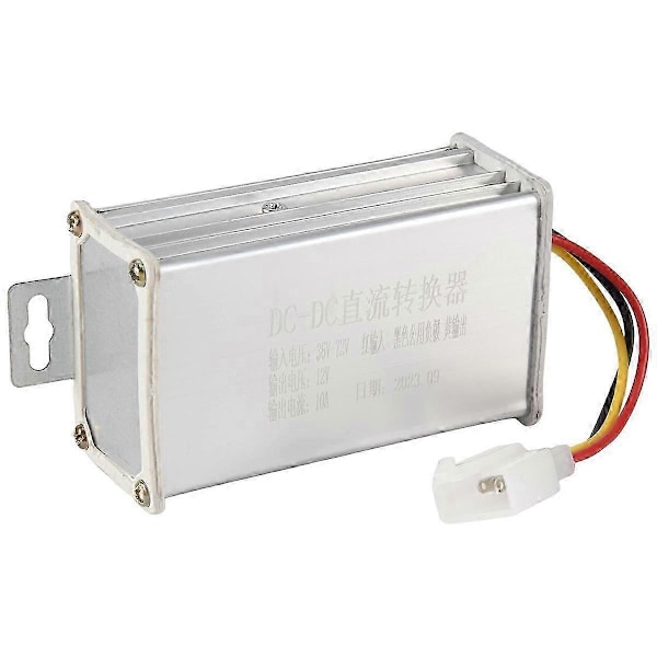 Elektronisk transformator DC 36V 48V 60V 72V till 12V 10A Elektrisk Cykel Konverter Adapter Nedtransformator
