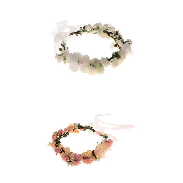 Blomster Boho Hodeplagg Blomsterball Tiara Dame Hodebekledning