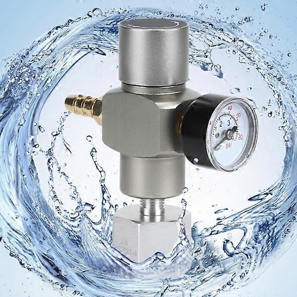 2-in-1 Mini CO2 -kaasunpaineregulaattori soodan painemittarilla ja adapterilla 3/8 tuumaa - TR21.4 Elik