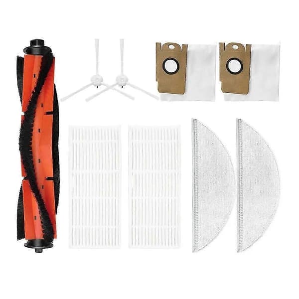 Til R5 Robotstøvsuger Hovedsidebørste Hepa Filter Moppeklude Støvpose Tilbehør Udskiftning