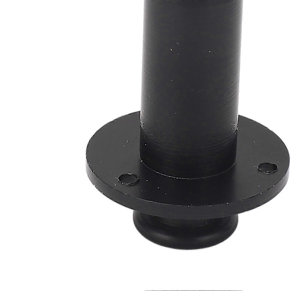 6,35 mm Gitarutgang Jack Socket Metallkonstruksjon Endepinne Pickup Jack Socket for Akustiske Elektriske Gitarer Svart