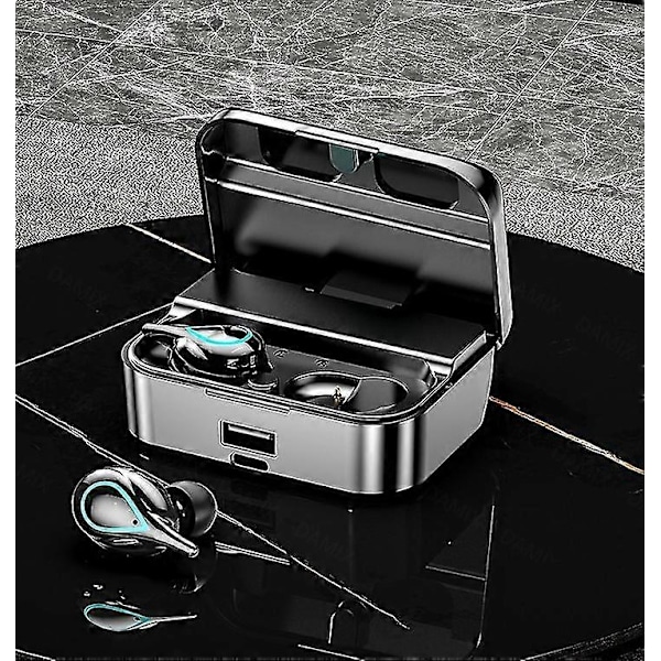 Bluetooth-headset med stor skärm, trådlöst sportheadset, låg latens och brusreducerande headset