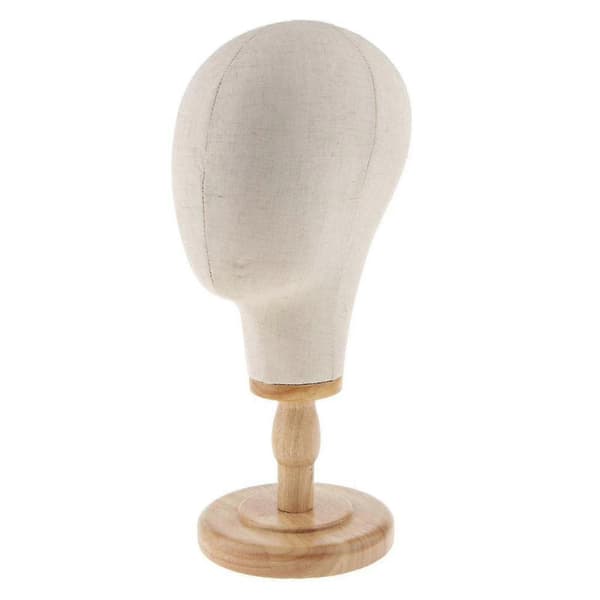 22 Wig Head Canvas Block For Head Mannequin Wig Display Styling Head