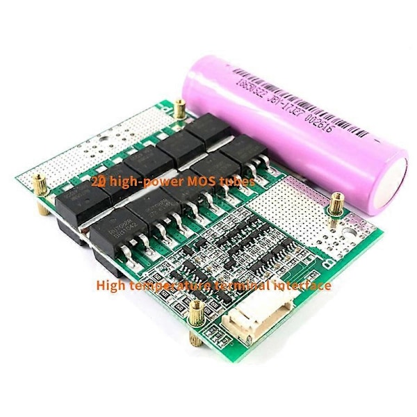 4S 12V 50A BMS Li-Iron Lithium Batterioplader Beskyttelseskort med Strømbatteribalance/Forbedret PCB Beskyttelseskort