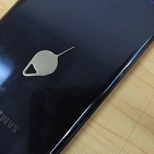 6 stk. SIM-kort skuffepinne utløser fjerningsverktøy nålåpner utløser for Samsung Galaxy Note8 Note9 Note10 Plus