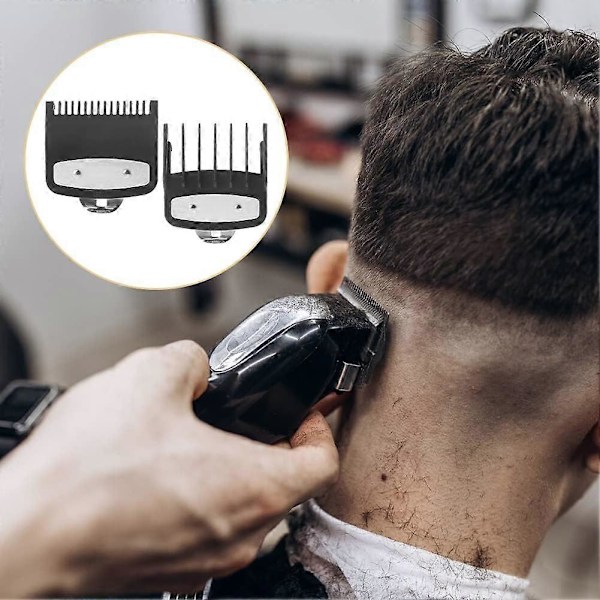 Förlängningskammar för Klippmaskin Skäggtrimmer Fäste Kamset Kamfäste Set Trimmer Rakhyvel Hårtrimmer Fäste Kamset för Val Skäggtrimning