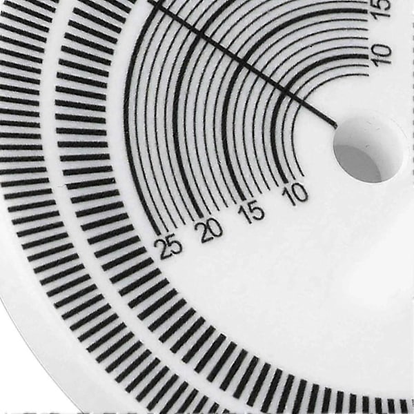 LP Platespiller Strobe Disc Kalibrering Takometer Platespiller