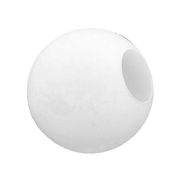 Matt Vit Globe Glaslampskärm Ersättning Rund Delar Täcker Armatur