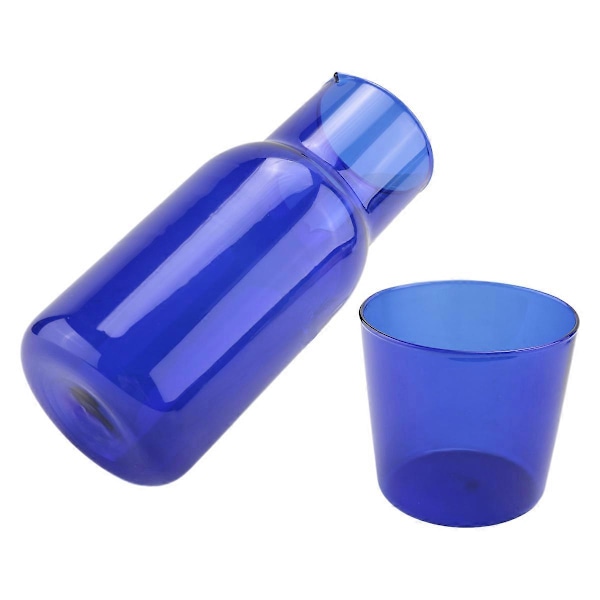 parent Candy Color Glass Tekoppsett Enkel Varmebestandig Drikke Juicekopp med Tekanne W
