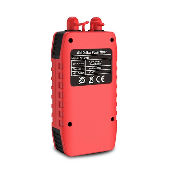 Noyafa Nf-908s Multifunksjonell Optisk Effektmåler & Nettverkslinjesøker Kabeltrådsporer Opm Visuell Feillokalisator Nettverkskabel Testmåler Oppladbar