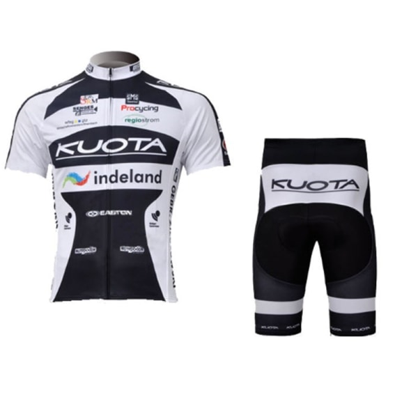 2022 Nytt KUOTA Team Cycling Kit Herr Sommar Outdoor Bike Competition Kläder skinsuit Haklapp 9d Gel Shorts Ciclismo ropa de hombre 2 3XL