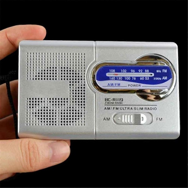 Bærbar AM/FM Radio BC-R119 Best Mottak, Ideell for Nødsituasjoner