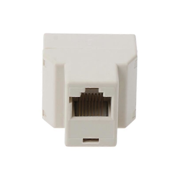 RJ45 CAT5 CAT5E Netværk Ethernet 1 til 2 Konnektor Adapter