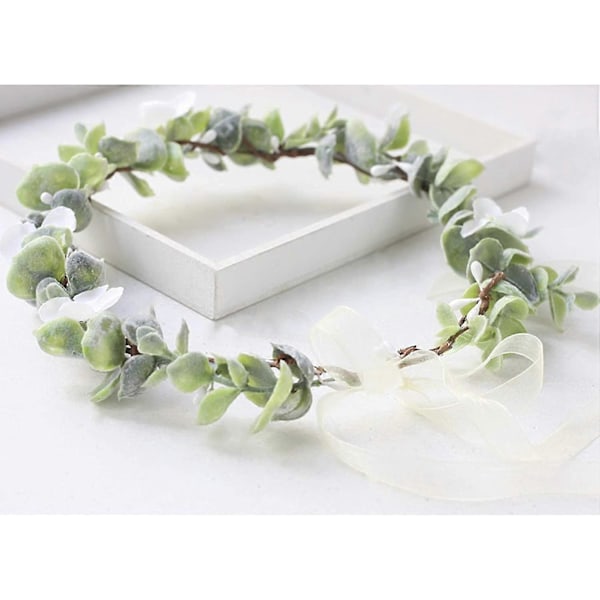 Set med 2 Skog Blomsterkransar, Blomsterkransar, Dörrkransar, Sommarkransar, Kransar (ShiKai)