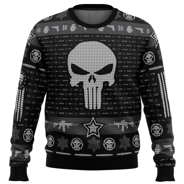 Ny høst/vinter Ny mote Street Sports Overdeler Jul Genser Deadpool Jolly Red Guy Hot Sale O-Neck Pullover Julenissen style 7 L