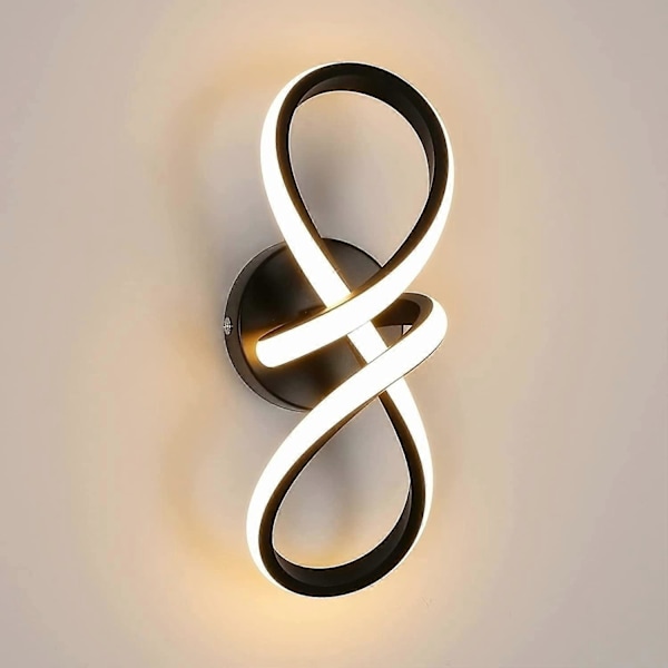 Tealight Vägglampa för Inomhusbruk, Modern Vägglampa 20W, 3000K Varmt Ljus, LED Vägglampetter för Vardagsrum Sovrum Hall