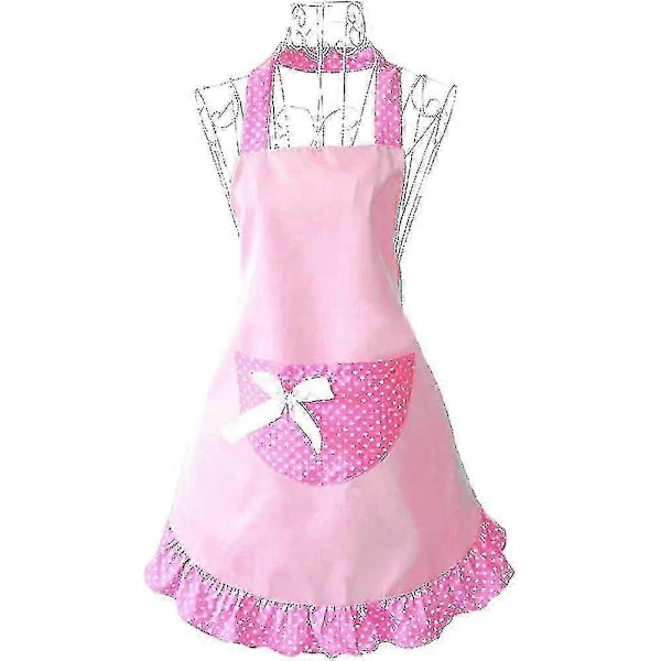 Forklæde til kvinder, Pink